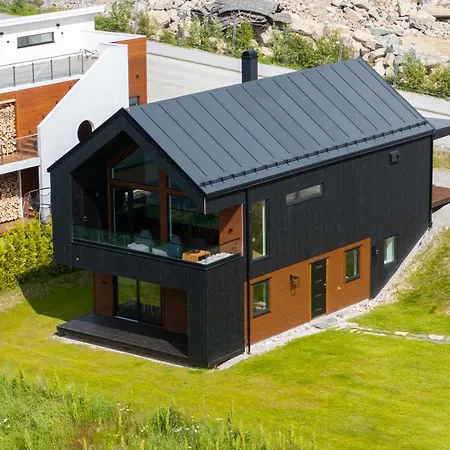 Stunning Lakefront Apartment With Panoramic Views Hafslo