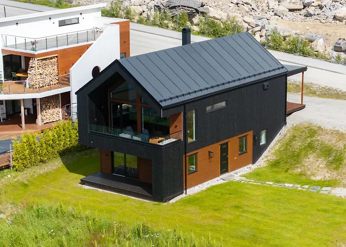 Stunning Lakefront Apartment With Panoramic Views Hafslo